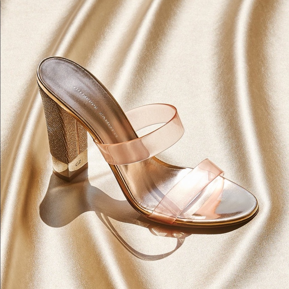 giuseppe zanotti BNIB embellished heel sandals